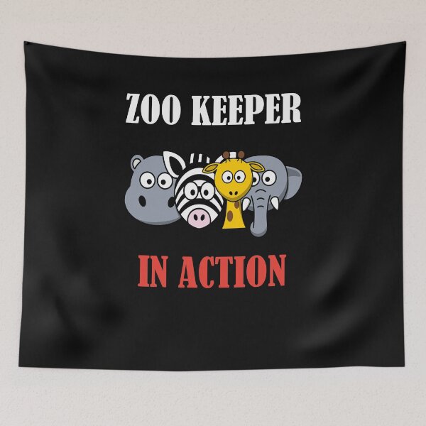 Item preview, Zoo Keeper in action designed and sold by zejose.