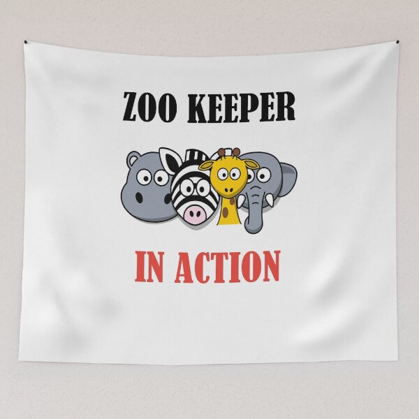 Item preview, Zookeeper in action zoo designed and sold by zejose.