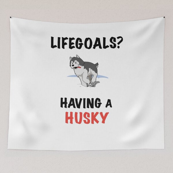 Item preview, Lifegoal Husky Dog designed and sold by zejose.
