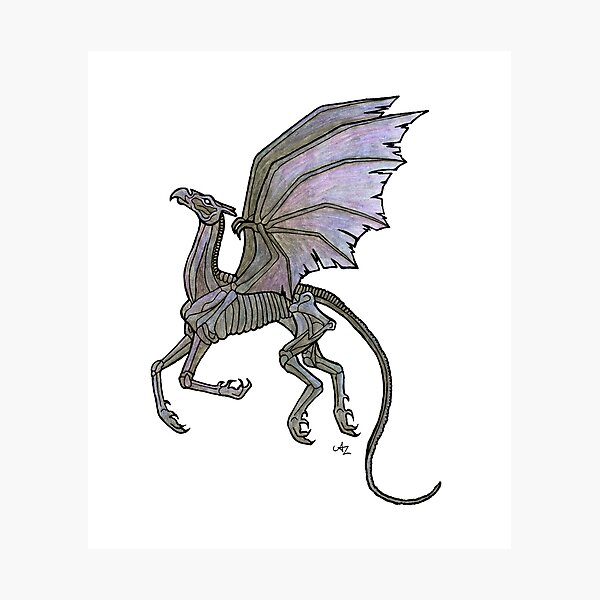 Thestral #3 Photographic Print
