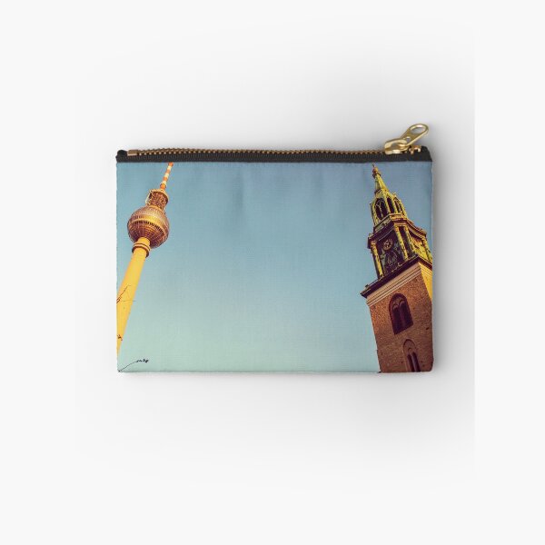 Item preview, Berlin TV tower and church designed and sold by Barbara Bourguet.