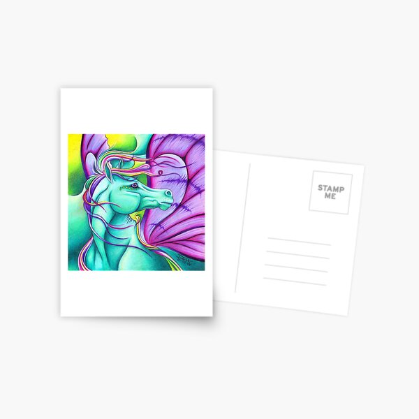 Fae - Fairy Horse Postcard