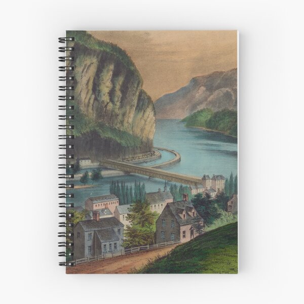 Item preview, Vintage Pictorial Illustration of Harpers Ferry WV (1907) designed and sold by BravuraMedia.