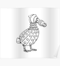 Dalek - Ducktober Poster