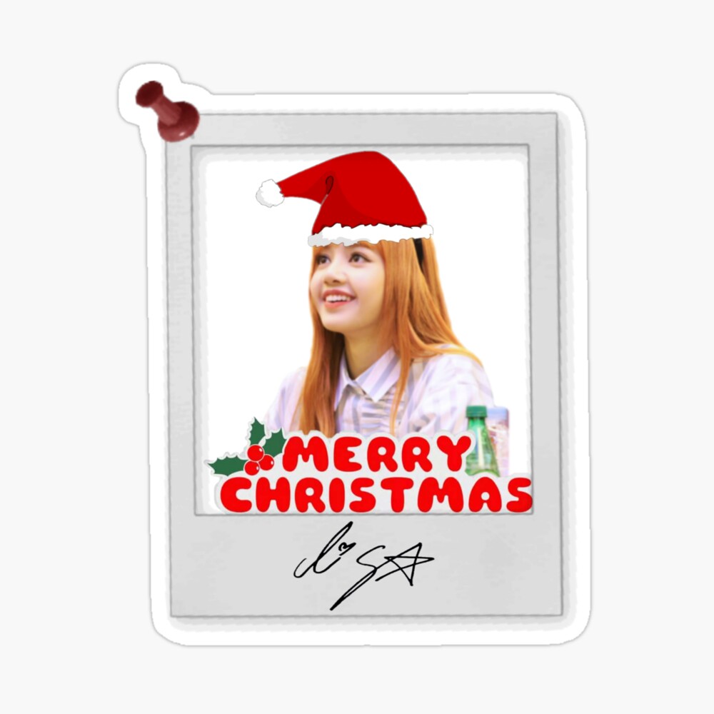 Lisa Black Pink Christmas Art Board Print By Juletuerk Redbubble