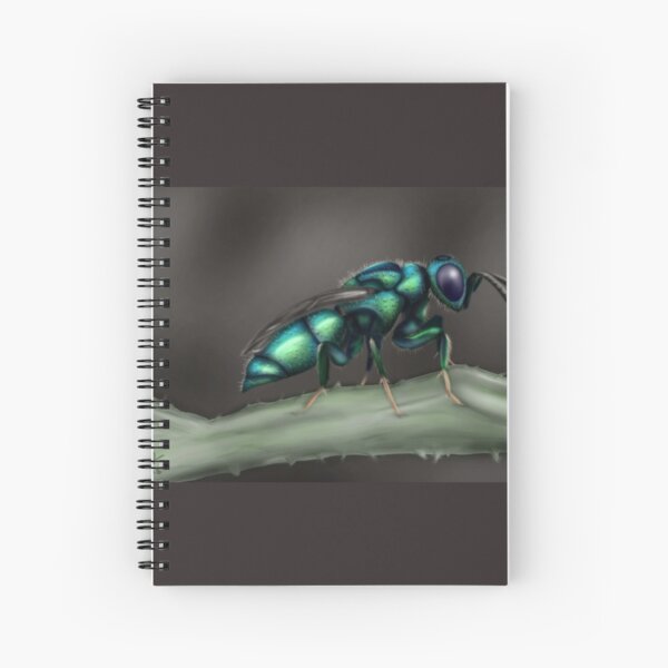 Cuckoo Wasp Spiral Notebook