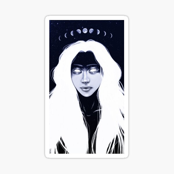 Item preview, Nyx - Goddess of the Night designed and sold by Minrhael.