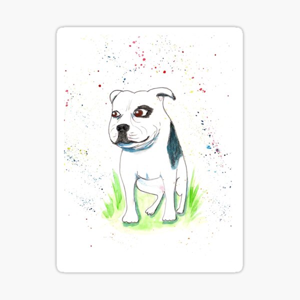 Cute Bulldog Sticker