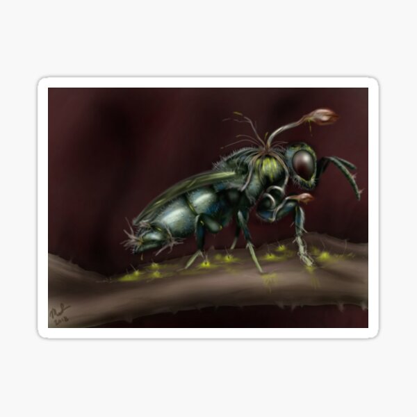 "Infested" Sticker