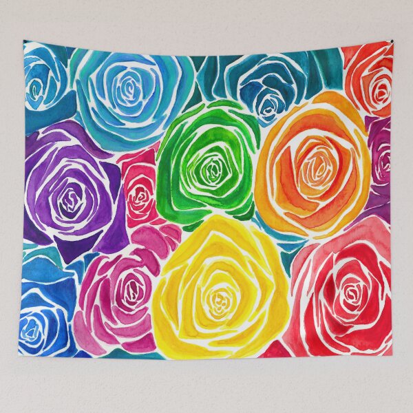 Item preview, Rainbow roses designed and sold by Jess Shepard.