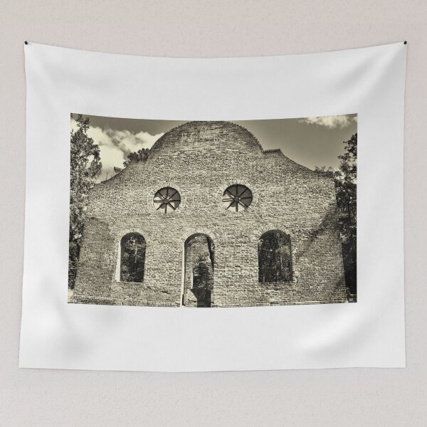 Item preview, Pon Pon Chapel Of ease Jacksonboro South Carolina Black And White 3 designed and sold by LisaWootenPhoto.