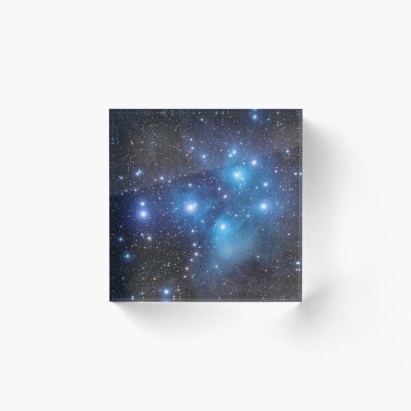 The Seven Sisters Acrylic Block