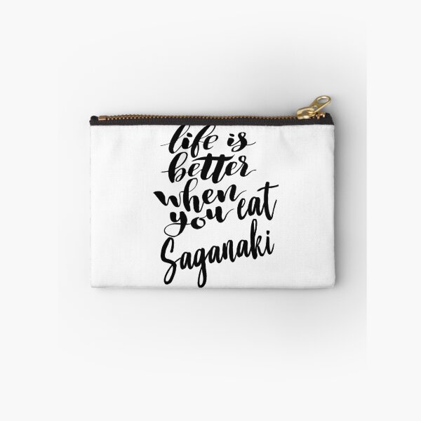 Item preview, Life is Better When You Eat Saganaki Growing Up Greek Greece designed and sold by ProjectX23.
