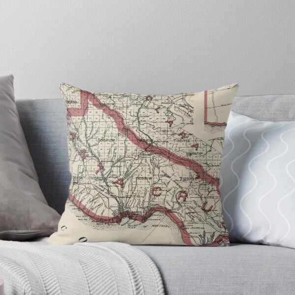 Item preview, Vintage Map of Santa Cruz County CA (1914) designed and sold by BravuraMedia.