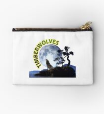 Timberwolves Collectors T-shirts and Stickers Studio Pouch