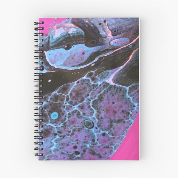Item preview, Fluid art lacing - black, blue, violet, pink designed and sold by themuseinspired.
