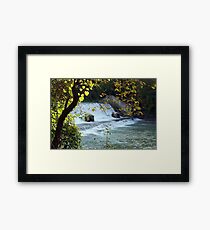 Dam... That's Pretty! Framed Print