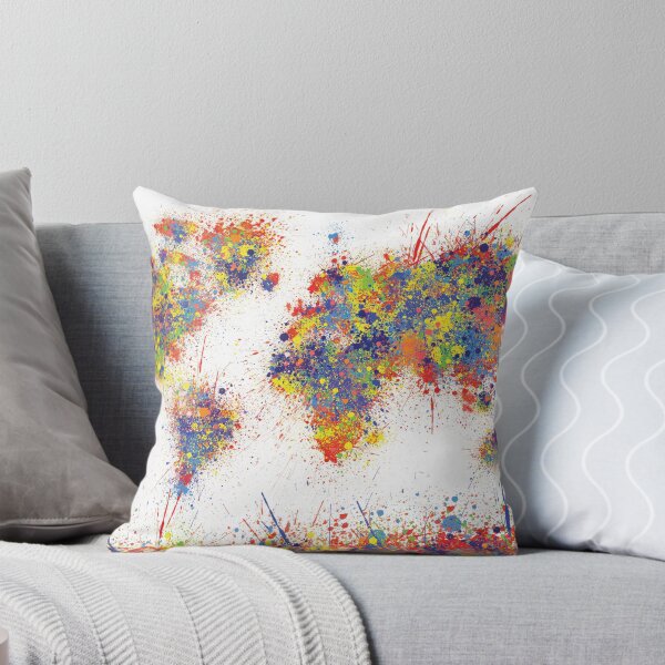 Item preview, World Map splats designed and sold by BekimART.