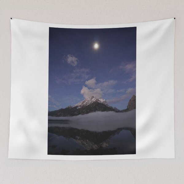Item preview, Moonset Grand Tetons designed and sold by fungus50.