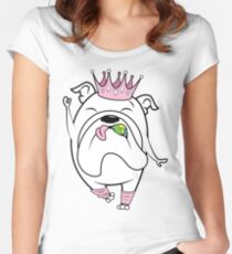 Camiseta entallada de cuello redondo Bailando buttcup