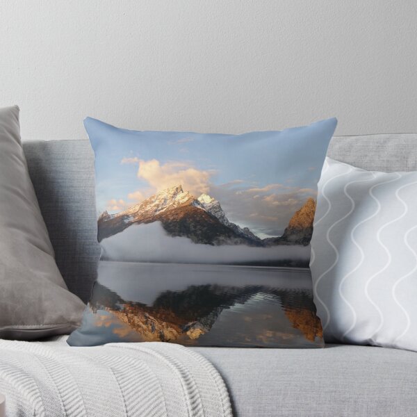 Item preview, Alpenglow Cathedral Group Reflected in Jenny Lake designed and sold by fungus50.