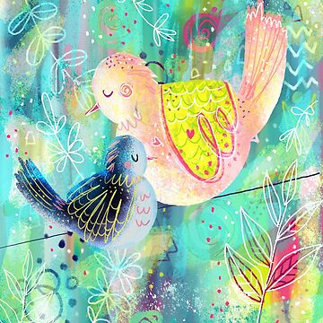 Artwork thumbnail, Sweet Sweet Birds by jwillustrations