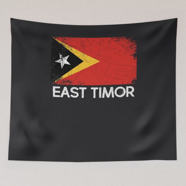 Item preview, Timorese Flag Design | Vintage Made In East Timor Gift designed and sold by melsens.