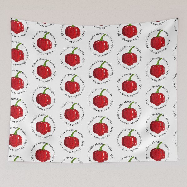 Item preview, Trinidad Moruga Scorpion Chili Pepper Spicy designed and sold by mojocoffeetime.