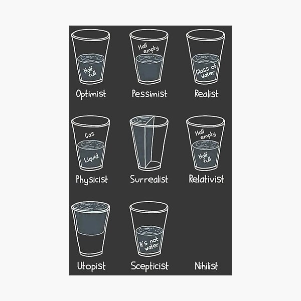 Cup Philosophy Photographic Print
