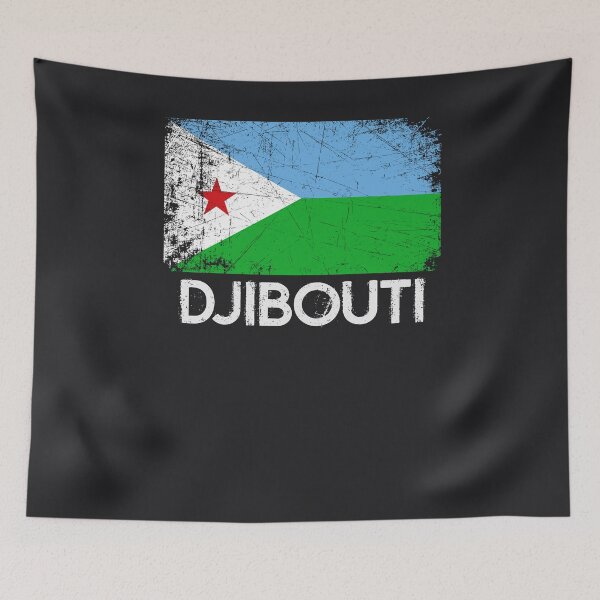 Item preview, Djiboutian Flag Design | Vintage Made In Djibouti Gift designed and sold by melsens.