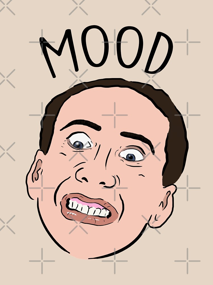 nicolas cage mood shirt