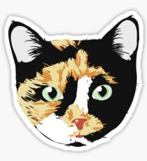 Calico Cat Stickers | Redbubble