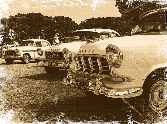 Vintage Car Show Posters