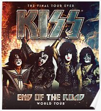 end of the road tour 2019 kiss me subarja Poster