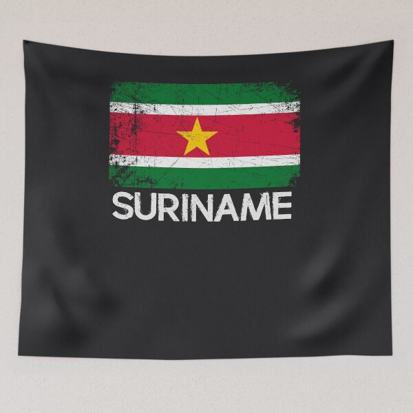 Item preview, Surinamese Flag Design | Vintage Made In Suriname Gift designed and sold by melsens.