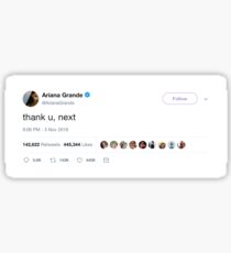 thank u, next Sticker
