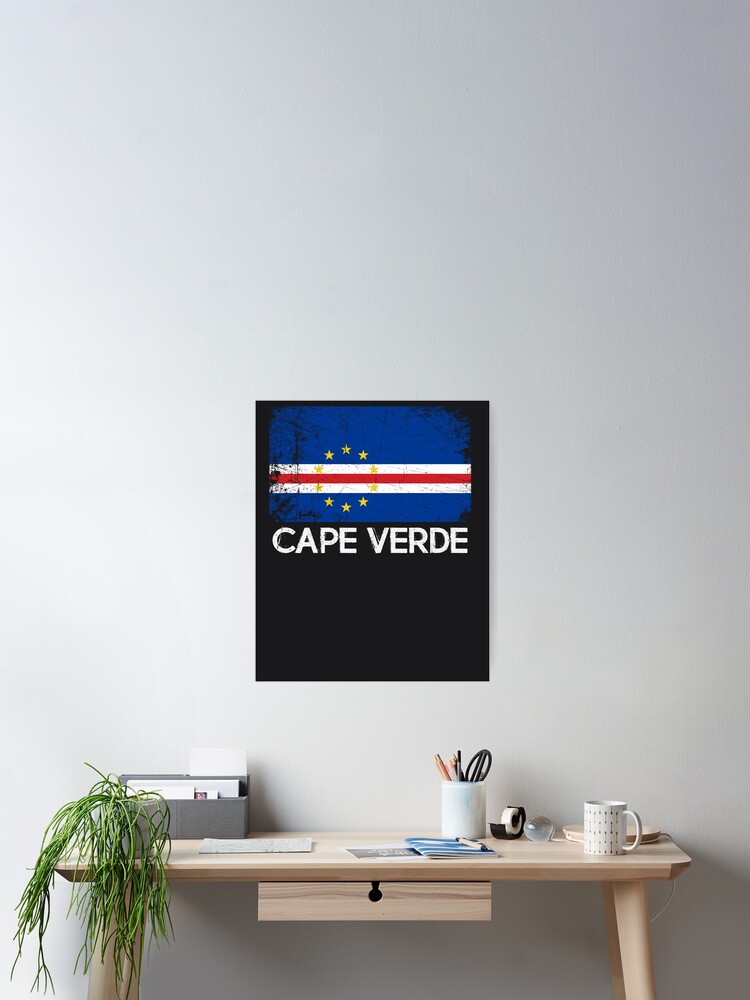 Cabo Verde Flag T-Shirt | Vintage Made In Cape Verde Gift Cabo Verde Flag T-Shirt | Vintage Made In Cape Verde Gift