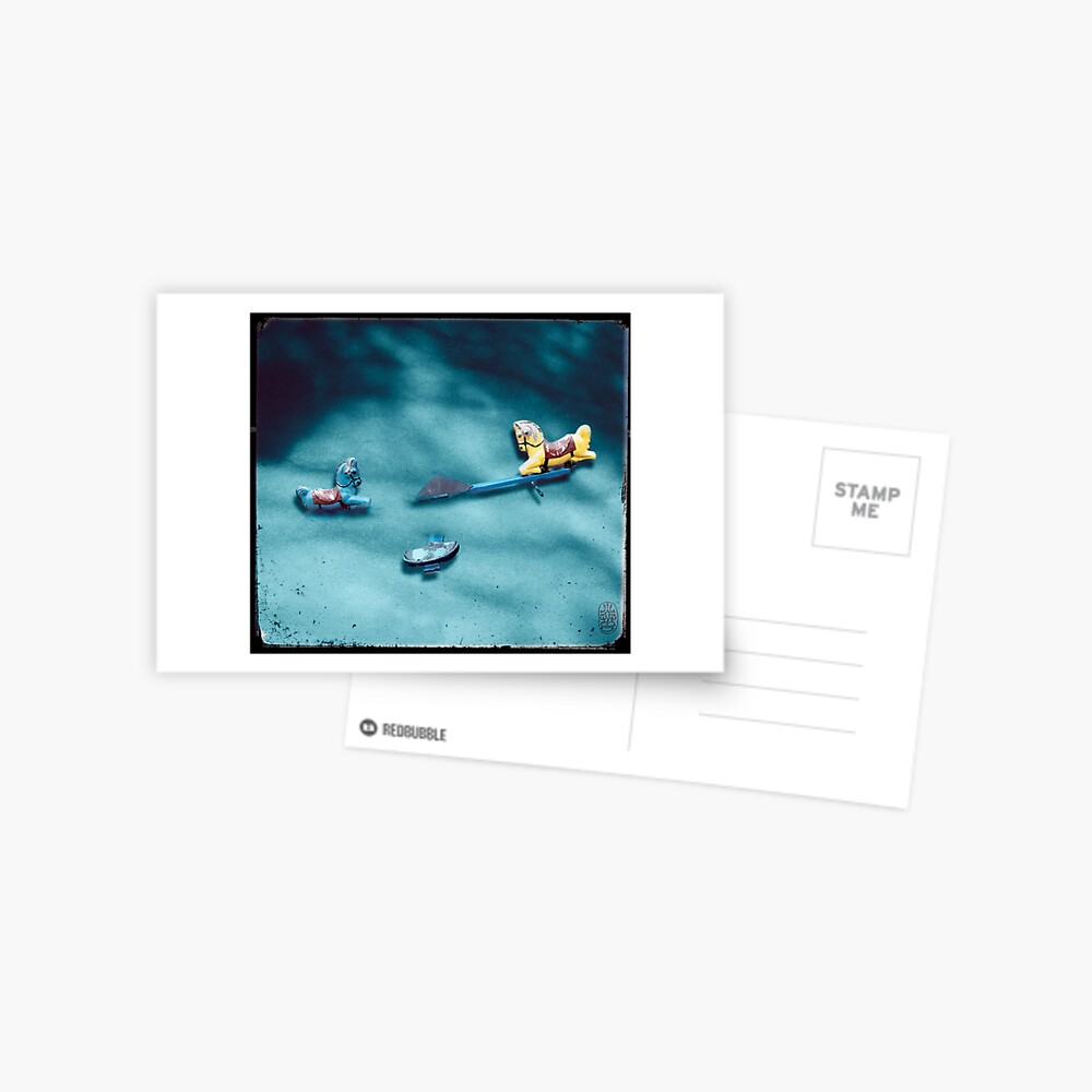 Winter Playground Postcard