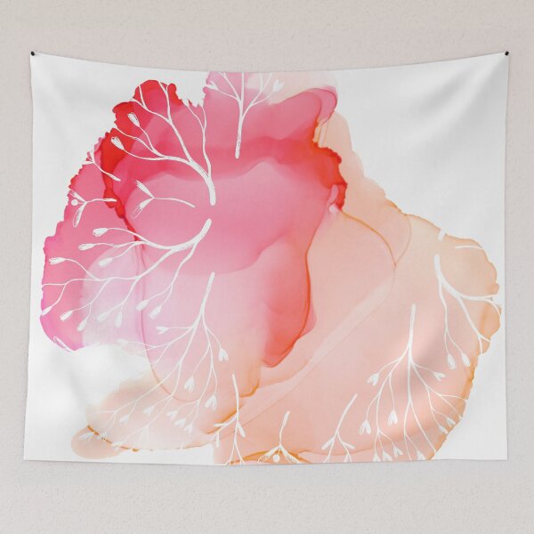 Item preview, Exalted Petals Abstract Painting designed and sold by Bunnyfuncake.