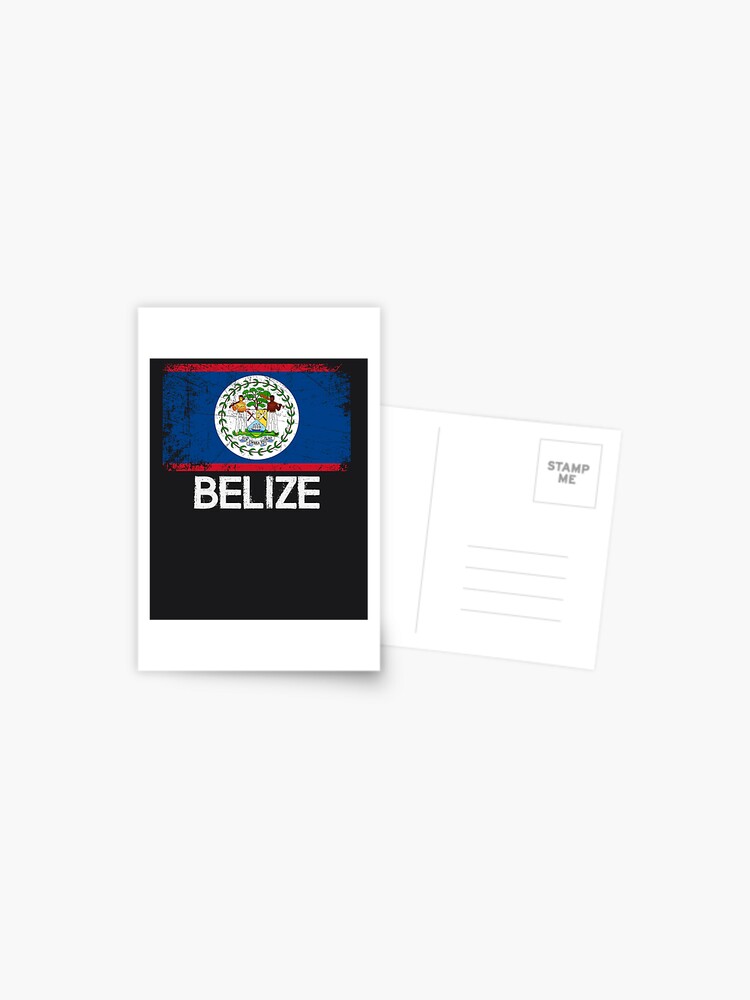 Belizean Flag T-Shirt | Vintage Made In Belize Gift
