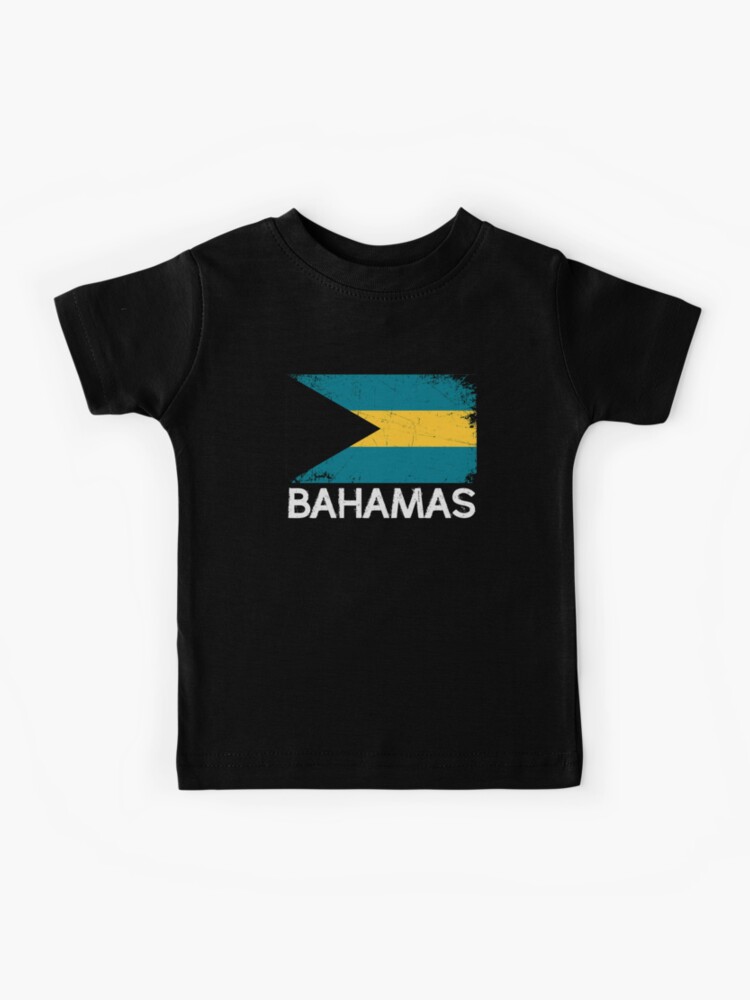Bahamian Flag T-Shirt | Vintage Made In Bahamas Gift Bahamian Flag T-Shirt | Vintage Made In Bahamas Gift