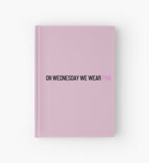 Cuaderno de tapa dura El miércoles vestimos rosa - Mean Girls