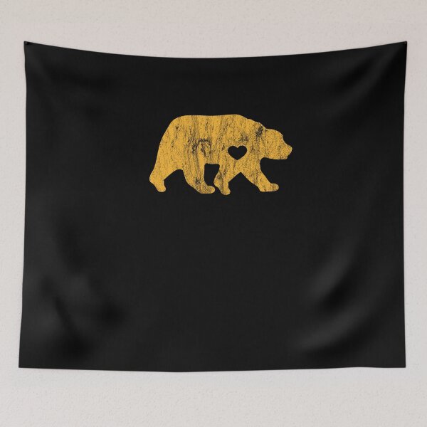 Item preview, I Love Bears Gold Grizzly Polar Cubs Geometric designed and sold by KNUXX Shop.