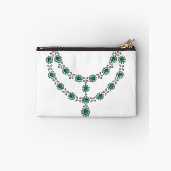 Item preview, Two Strand Emerald Necklace designed and sold by eldonshorey.