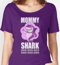 Mommy Shark Women's Relaxed Fit T-Shirt