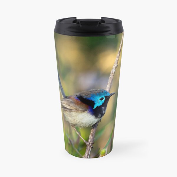 Variegated Fairy Wren, Maleny Queensland Travel Mug