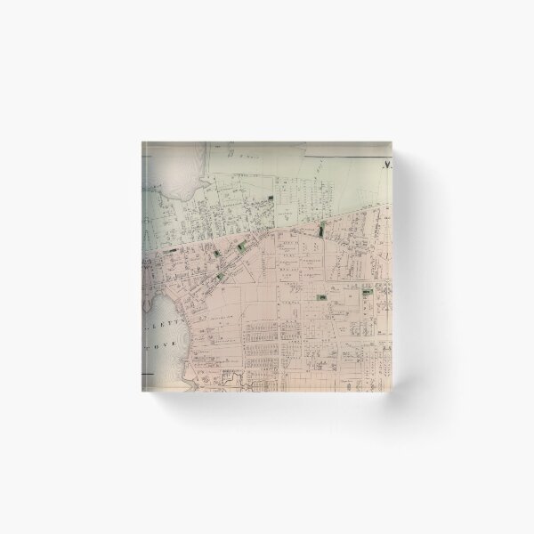 Item preview, Vintage Map of Astoria NY (1873) designed and sold by BravuraMedia.