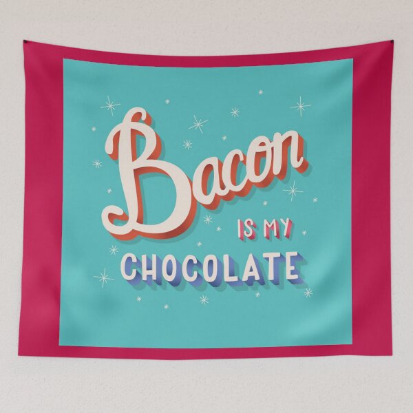 Item preview, Bacon is My Chocolate designed and sold by pugmom4.