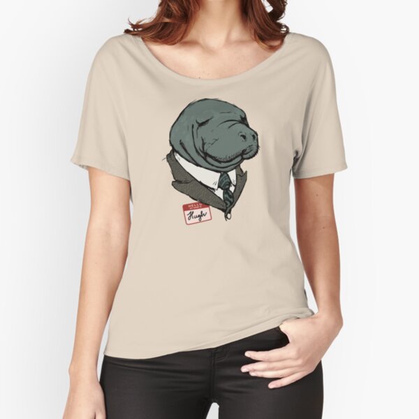 Hugh Manatee Relaxed Fit T-Shirt