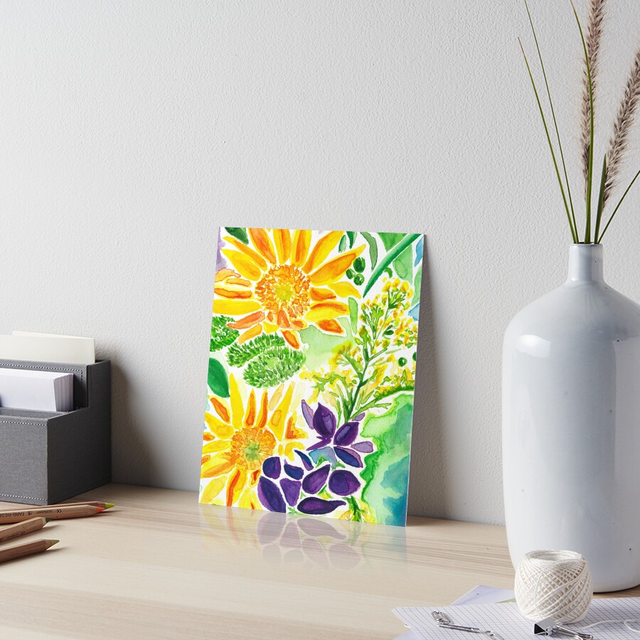 Item preview, Art Board Print designed and sold by MakingMadeJS.